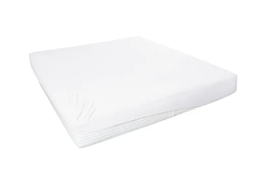 H.G. Hahn Spannbettlaken 190x200 cm - Spannbettlaken aus 95% Baumwolle und 5% Elasthan, atmungsaktiv und pflegeleicht, ideal für angenehmen Schlaf und langfristige Nutzung.