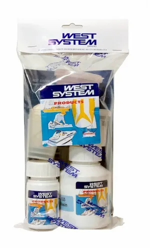 WEST SYSTEM Epoxidharz 101 Mini Pack 105-205 - Farben & Pflege, schnelles Aushärten für zuverlässige Reparaturen und vielseitige Anwendungen.