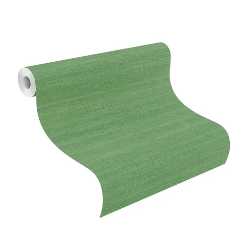 Rasch Tapete Vlies Selection 528862 Grün Uni Textilstruktur