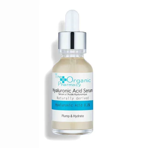 The Organic Pharmacy Hyaluron Serum 30 ml - Anti-Faltenprodukt mit Hyaluronsäure für intensive Feuchtigkeit und Hautstraffung, ideal gegen frühzeitige Alterungsanzeichen.