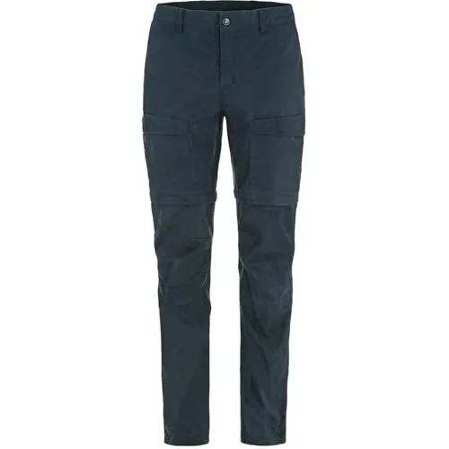 Fjällräven Abisko Hybrid Trail Zip-Off Damen Hose (L, M) - Vielseitige Zip-Off Damen Hose für Outdoor-Aktivitäten, atmungsaktiv und flexibel für optimale Bewegungsfreiheit.
