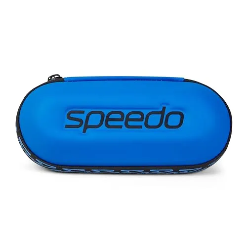 Speedo Unisex Erwachsene Schwimmbrillenetui | Aufbewahrung | Schutz Schwimmbrille, Bondi Blue, Einheitsgröße