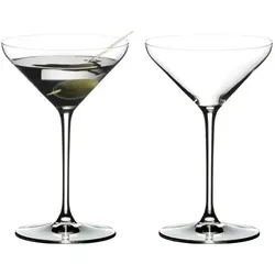 Riedel Extreme Martini Glas - Hochmodernes Martiniglas aus Kristallglas, das den Geschmack Ihrer Martinis verbessert und jahrelange Nutzung garantiert. Perfekt für stilvolle Cocktails!