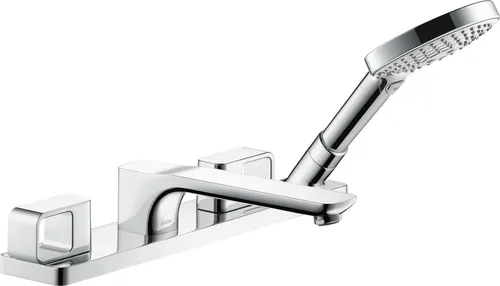 hansgrohe AXOR Urquiola 4-Loch Fliesenrandarmatur in gold von Hansgrohe