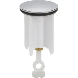 hansgrohe Flügelstopfen komplett 96026000 DN32 - Sanitärinstallation, ideal für Waschtischablaufventile und sorgt für eine zuverlässige Abdichtung in edlem Chrom-Design.