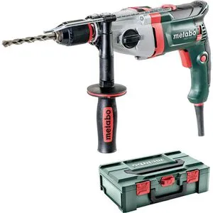 Metabo Bohrmaschine SBE 1100-2S - Bohrmaschine mit 1100 W Leistung, Tiefenanschlag und robustem Aluminiumdruckguss-Getriebe. Ideal für präzises Bohren, Schrauben und Schlagbohren.