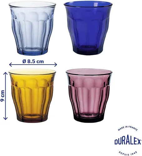 Duralex® Set mit 4 Gläsern aus Hartglas 250 ml