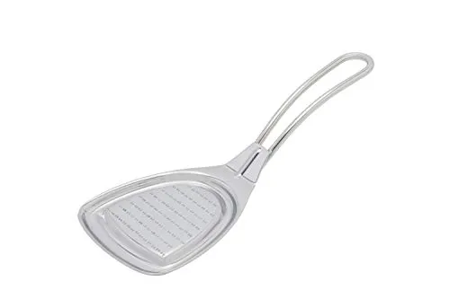 Ingwer- und Meerrettichreibe aus Edelstahl - Praktische Edelstahlreibe für Ingwer und Meerrettich, ideal für die Zubereitung von frischen, aromatischen Gerichten in der Küche.