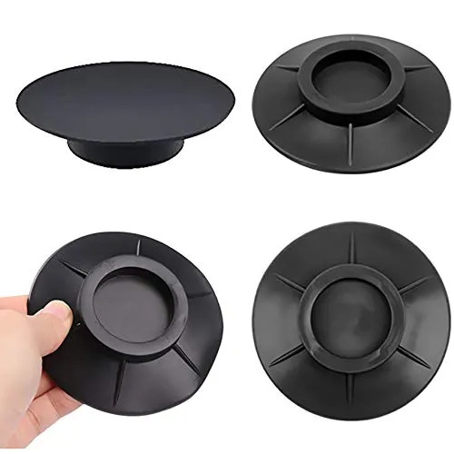 Stück Gummi Füße,Schwingungsdämpfer Antirutsche Vibrationsdämpfer, Silikon Pad Tragbare Anti Vibration,Stoßdämpfer Antiruschmatte Fußpolster Fußpads Antivibrationsmatte für Waschmaschine Trockner. 4