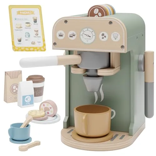 Björn&Schiller Holz Kaffeemaschine Kinder