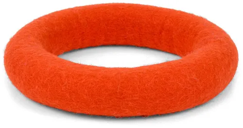 myfelt Tier-Intelligenzspielzeug Filz Hundespielzeug - Ring, reine Schurwolle, Durchmesser: 20 cm, perfekt für Zerrspiele