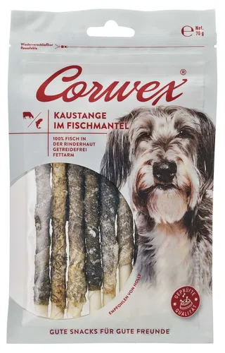 Corwex Kaustangen im Fischmantel 70g – Reich an Omega-3 & fettarm