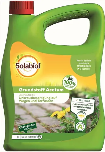 Solabiol Unkrautbekämpfungsmittel Grundstoff Acetum 3 L