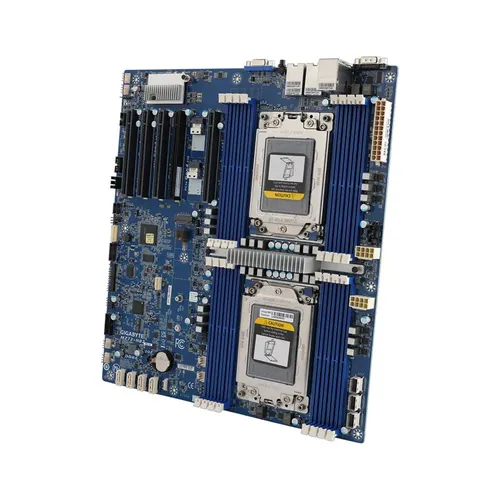 Gigabyte Mainboard MZ72-HB2 Rev. 3 AMD EPYC E-ATX Sockel SP3 Bulk ATX 10 GB DDR4 DIMM SATA 6 GB/s Grafik Lan VGA PCI PCI-Express (MZ72-HB2 REV 3.0)