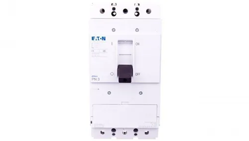 Netzschalter 3P 400A PN3-400 266017 - Fehlerstromschutz (RCD) mit 3 Polen, ideal für hohe Stromlasten und zuverlässigen Schutz in industriellen Anwendungen.
