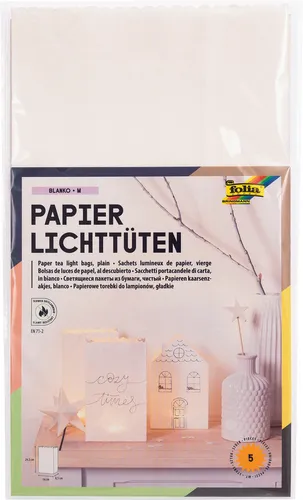 folia Papiertüten weiß 12400