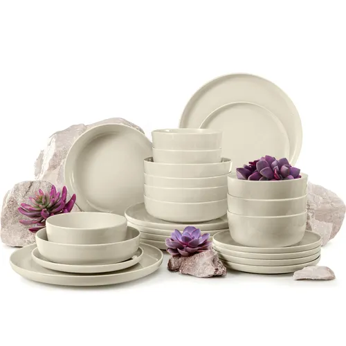 Geschirrsets Beige von Konsimo