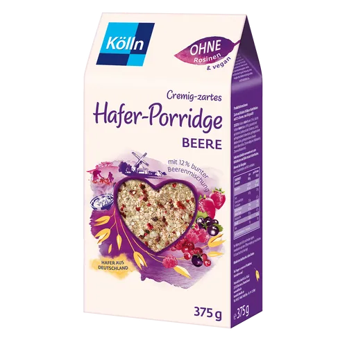 Produktbild GOURVITA DE Kölln Hafer-Porridge Beere 6x375g Sparpaket 13872