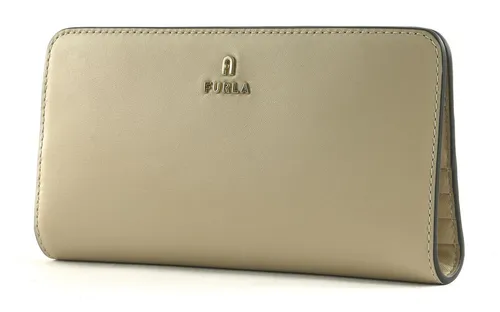 Furla Geldbörse Camelia - Elegante Damenbörse - Die FURLA Geldbörse Camelia überzeugt durch ihr stilvolles Design und die praktische Innenaufteilung mit 8 Kartenfächern und 2 Geldscheinfächern. Ideal für die modebewusste Frau, die Wert auf Ordnung legt.