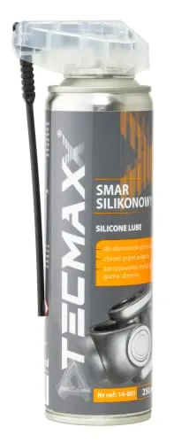 TECMAXX Silikonfett mit Applikator 250 ml - Leichtes Schmierfett - Wasserdicht Schmieröl - Hochtemperatur Silikon für Präzisionsbauteile
