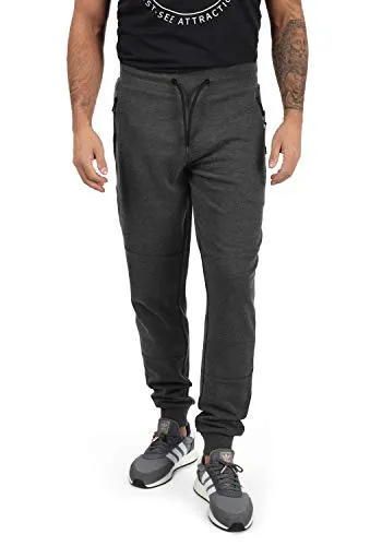 SOLID SDGello Herren Sweatpants Jogginghose - Bequeme Herren Jogginghose aus weichem Material mit elastischem Hüftbund und praktischen Reißverschlusstaschen. Ideal für Sport und Freizeit, verbindet Funktionalität mit modernem Style.