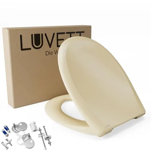 LUVETT® Toilettendeckel C770 oval mit Absenkautomatik von LUVETT