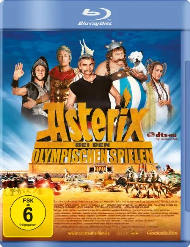 Asterix bei den Olympischen Spielen [Blu-ray] - Familienfilm für Kinder ab 6 Jahren, voller Abenteuer und Humor, ideal für einen unterhaltsamen Filmabend.