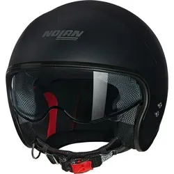 Nolan N21 Classico Jethelm - Matt-Schwarz - XS - Motorradhelm mit fortschrittlichem VPS-Sichtschutzsystem für klare Sicht und Sicherheit, ideal für Stadtroller und Custom-Motorradfahrer.