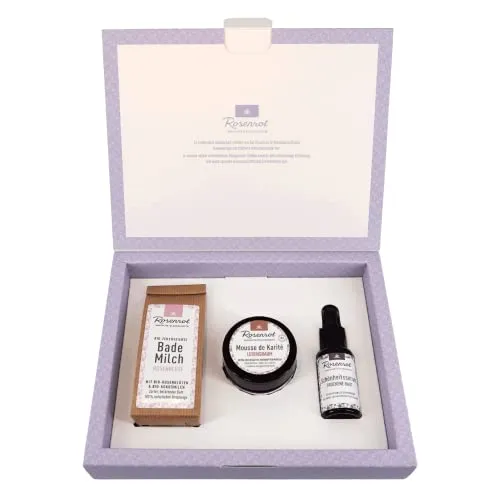 Rosenrot Geschenkset Körperpflege