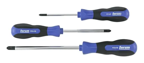 Forum Schraubendreher-Satz rund PZ 3-teilig von Forum
