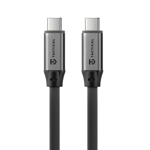 Tactical Fat Man 2.0 USB-C auf USB-C Schnellladekabel 1m Grau
