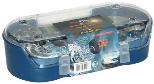 Pro Plus Glühlampen Ersatzkasten 16-teilig H4 12V 4-60W - Umfassendes 16-teiliges Sortiment an Fahrzeugleuchtmitteln, ideal für die schnelle Ersatzbeschaffung in Autos und Nutzfahrzeugen.
