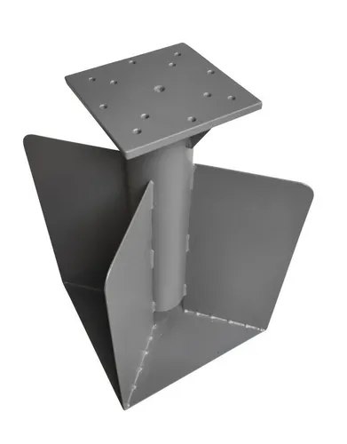 Pure Home & Garden Bodenanker für Ampelschirme in grau von Pure Home & Garden