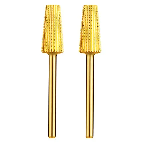 JCMASTER® 2x Premium 4 in 1 Hartmetall Bit - Bits für elektrische Nagelfräser – 4 in 1 Funktion für effizientes Arbeiten, entwickelt von Nageldesignern für professionelle Ergebnisse und einfache Handhabung.