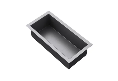 doporro Ablageelement Wandnische Duschwand mit Rand für das Bad aus Edelstahl MBK01