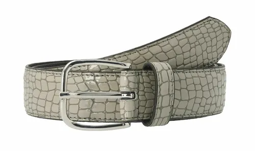 Tamaris Snakeskin Belt W110 Gürtel Accessoire Grey Grau Neu
