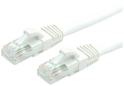 Value 21.99.1056 RJ45 Patchkabel CAT 6 U/UTP 3.00 m Weiß 1 St.