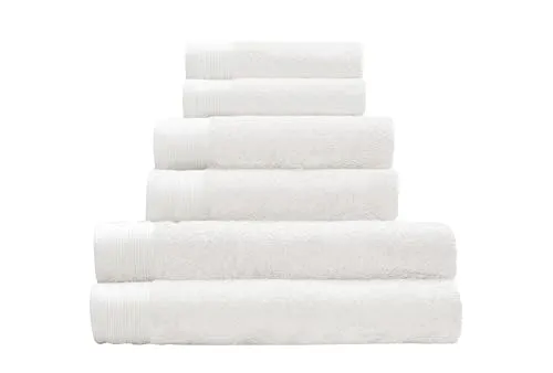 Kleine Wolke Bao Handtuch Schneeweiß 50x 100 cm