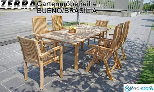 ZEBRA Gartenmöbelreihe BUENO/BRASILIA von Zebra