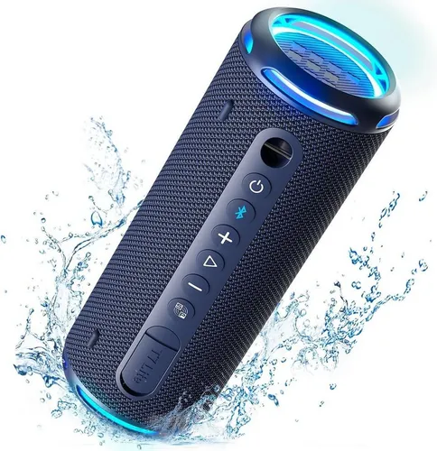 Tronsmart T7 Lite Bluetooth-Lautsprecher - Lautsprecher mit 24 W Stereo-Sound und IPX7 Wasserdichtigkeit, ideal für Partys und Outdoor-Aktivitäten.
