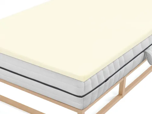 Biberna Spannbettlaken Samy, Jersey-Elasthan von biberna