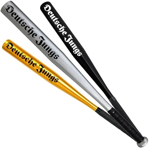 Baseballschläger Deutsche Jungs aus Aluminium von No Face No Name