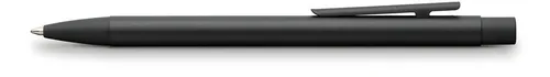 FABER-CASTELL Kugelschreiber NEO Slim Metall, schwarz - Eleganter Kugelschreiber aus hochwertigem Metall, ideal für stilvolle Notizen und Büroarbeiten. Perfekt für jeden, der Wert auf Qualität legt.
