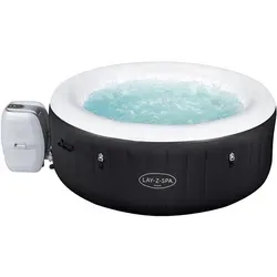 Bestway LAY-Z-SPA Miami AirJet Whirlpool - 180 x 66 cm, für 2-4 Personen, ganzjährig nutzbar dank FreezeShield-System und kräftiger AirJet-Massage