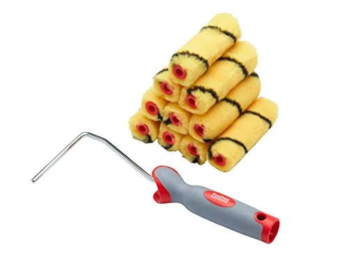 ProDec 11-teilig, gewebte, mittelflorige 100-mm-Mini-Farbrollen