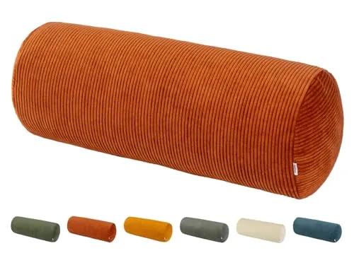 beties Heimtextil XL-Nackenrollenhülle Rost, 25x70 cm von beties