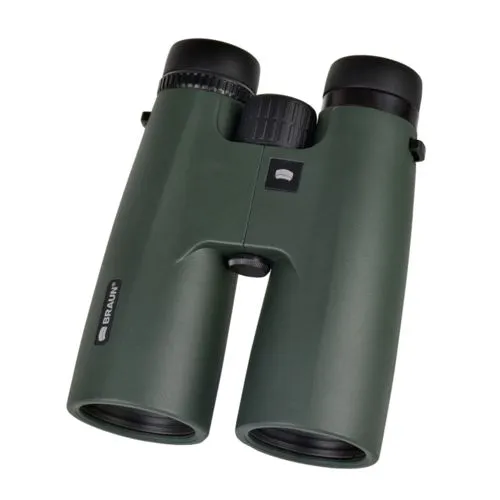 BRAUN PHOTO Braun Wildline 12x50 - Hochwertiges Fernglas für Naturbeobachtungen - Ferngläser, ideal für Tierbeobachtungen mit 12-facher Vergrößerung und 50 mm Objektivdurchmesser für klare Sicht auch bei schwachem Licht.