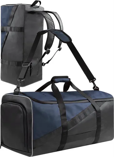 normani Sporttasche 58 l – Vielseitige Sport- und Reisetasche mit Rucksackfunktion in Blau