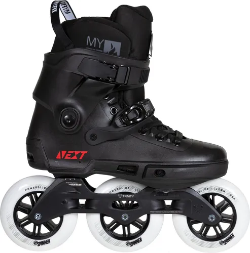 Powerslide Unisex Freeskate Next Core Black 110 schwarz Urban Abec 9 36-37