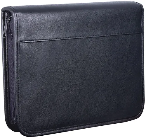 WEDO Collegemappe DIN A5 aus Kunstleder schwarz